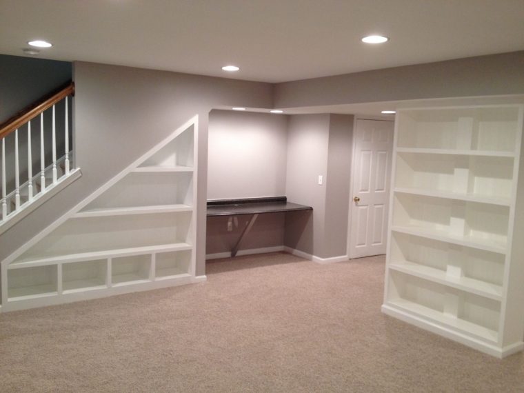 Six Builtin Shelving Ideas for your Basement Basement Finishing