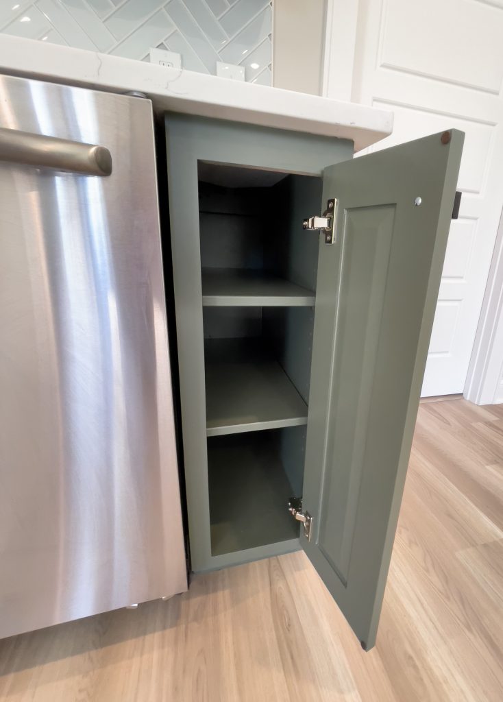 Kansas City basement remodel cabinets