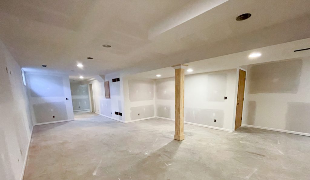 kansas city basement remodeling framing basement finish
