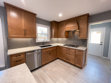 Kansas City kitchen remodel cabinets