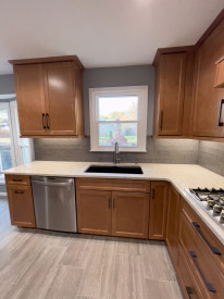 Kansas City kitchen remodel cabinets