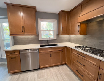 Kansas City kitchen remodel cabinets