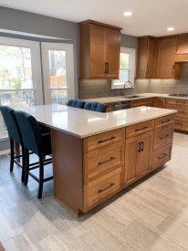 Kansas City kitchen remodel cabinets