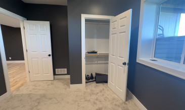kansas city basement remodel spare bedroom