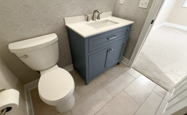 basement remodel with low ceilings kansas city laundry room